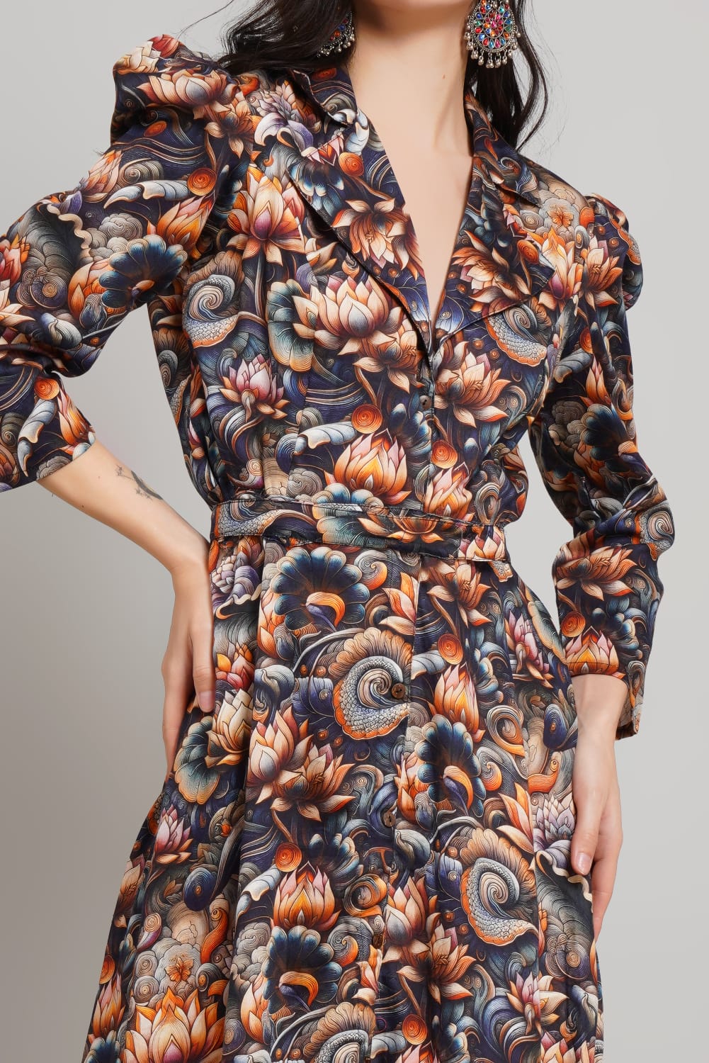 Stylish Silk Gown – Elegance Redefined