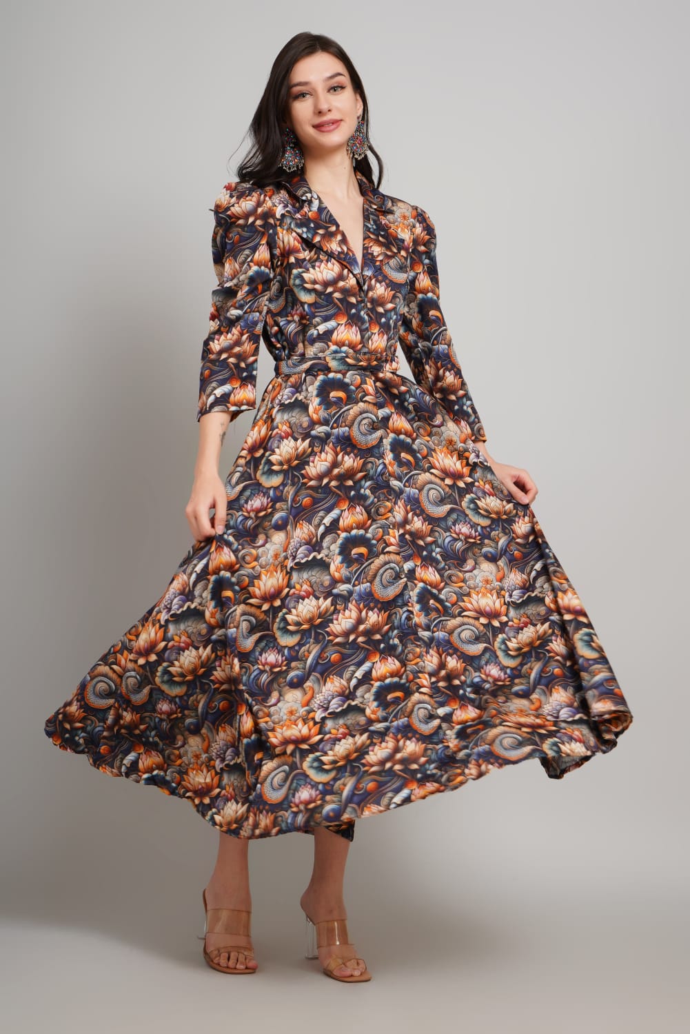 Stylish Silk Gown – Elegance Redefined